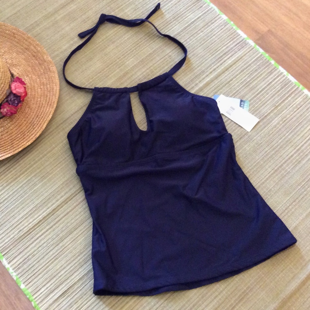 Navy Island Waves Tankini